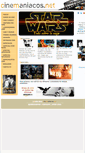Mobile Screenshot of cinemaniacos.net
